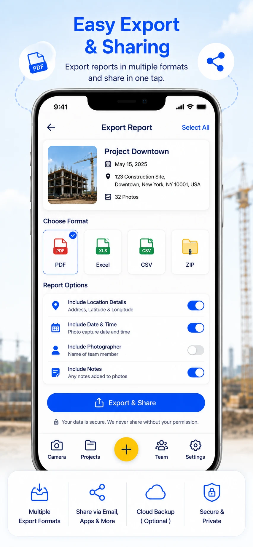 TimeMarkerGps screenshot